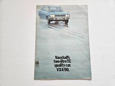 VAUXHALL VX4/90 SALES BROCHURE 1970