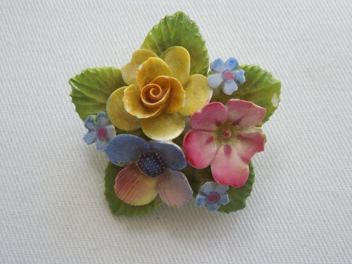 Vintage bone china - vintage, floral