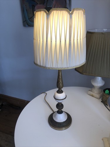 Vintage table lamp with - vintage,