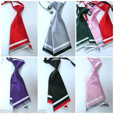 Ladies satin style pre - satin, pre-tied