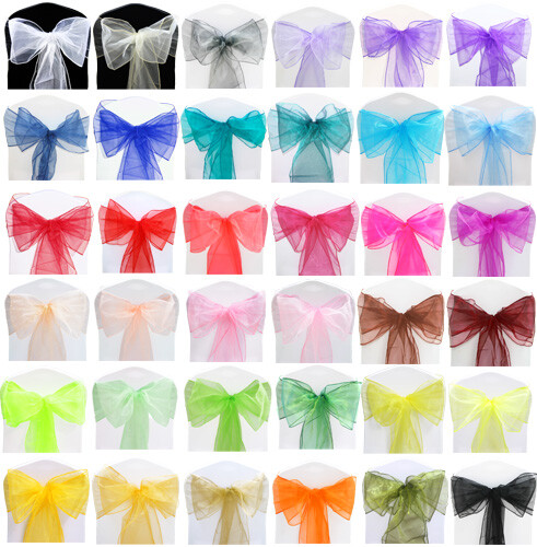 Tts 60pcs 22x280cm organza - 22x280cm,