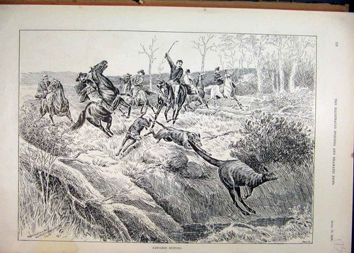 Original old antique - old, print
