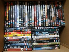 Joblot DVD Bundle 69 Films Mixed Genre Incl Tim Burton Quentin Tarantino Movies