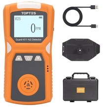 hydrogen sulfide Guard-611 Portable Features a  H2S Monitor Clip on Rechargeable