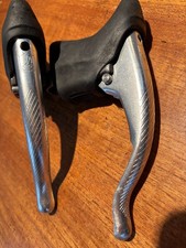 Campagnolo C Record Brake Levers, Black original hoods