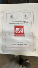 Autoglym Valeting Paper Floor Mats - Roughly 100 sheets Cosmetic Damage
