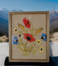 Vintage needlepoint floral - needlepoint,
