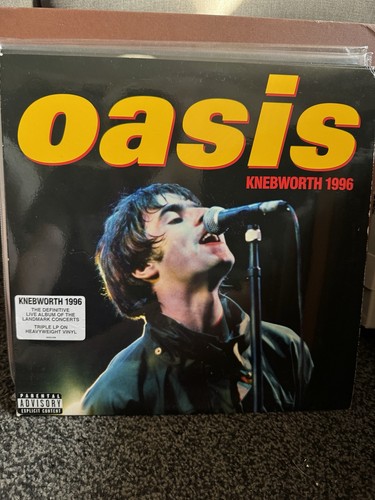Oasis knebworth 1996 vinyl - oasis,