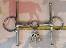 4 1/2" Breaking/ Mouthing Full Cheek Horse/ Pony Bit. Excellent Condition.