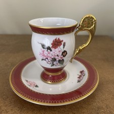 Vienna Academy of Fine Arts, Cup & Saucer, Heinrich Krinner c.1850