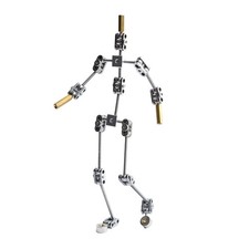 Armature Kit - DIY Metal Puppet Figure Skeleton, Easy to Assemble, Animated6171