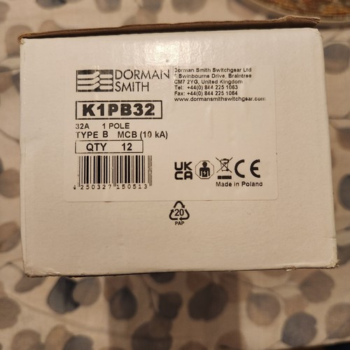 Dorman smith k1pb32 mcb - smith,