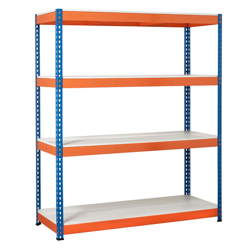 Tier steel shelving heavy - tier,