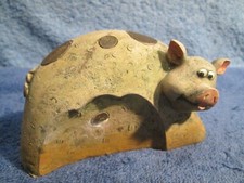 STYLISH DESIGNER ORNAMENT ~ FARM PIG - Artforum/other, ceramic/resin, sp.A