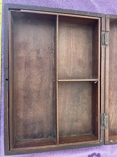 Wooden sewing box - , for