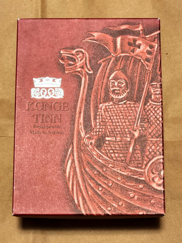 Norwegian konge tinn pewter - tinn,