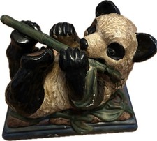 Vintage Ceramic Panda Figurine