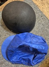 Junior size 1.  6 5/8" = 6 3/4" , 54 - 55cm. Champion Advantage Jockey helmet