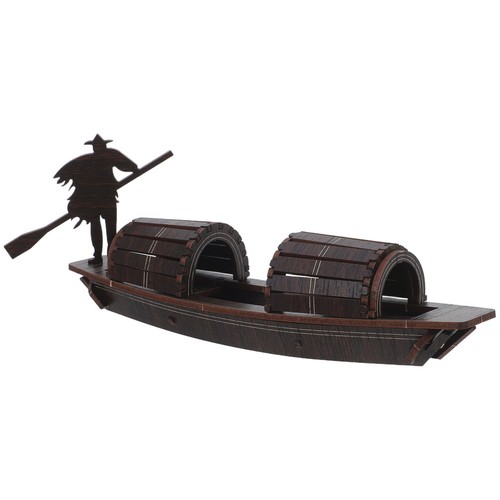 Wooden sailboat model - wooden,