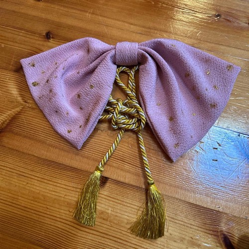 Silk kimono hair - silk, ornament