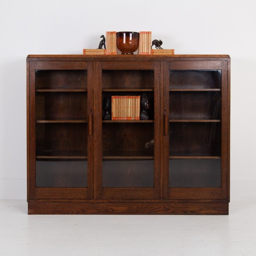 Large vintage oak glazed - large,