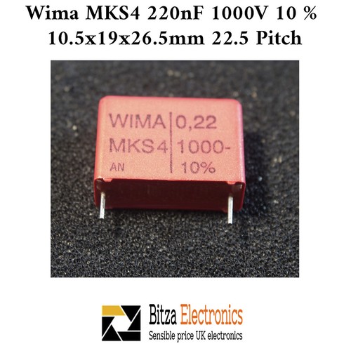 Wima mks4 220nf - wima, 1000v