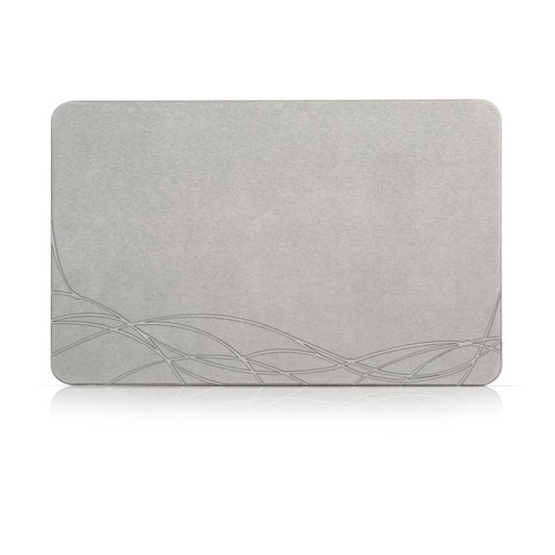 Nayahose stone bath mat - stone,