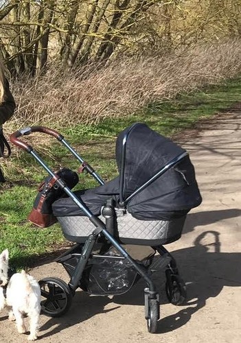 Silver cross pioneer pram - cross,