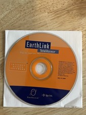 EarthLink Total Access Signup Disk 90s Collectible Internet PC Software Vintage