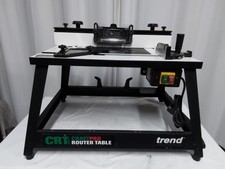 TREND CRT MK3 CRAFTPRO ROUTER TABLE WITH ACCESSORIES IN VERY GOOD CONDITION