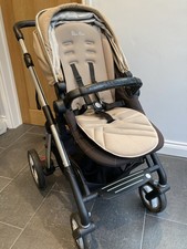 Silver Cross Pioneer Travel System Pushchair Sand for Baby & Toddler