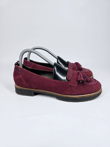 Moshulu guava red suede - red,