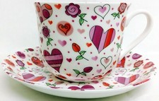 Chic Hearts Jumbo Large Cup