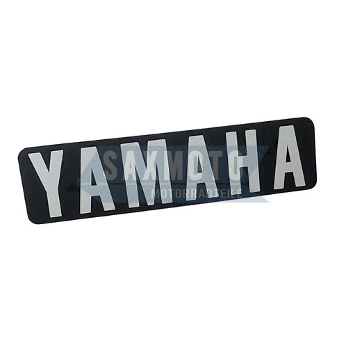 Engine cover emblem yamaha - cover,