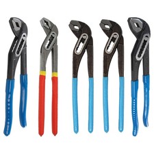 7" - 15" Plumbers Adjustable Soft Grip Waterpump Pipe Wrench Pliers