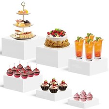 6Pcs Buffet Risers Food Risers