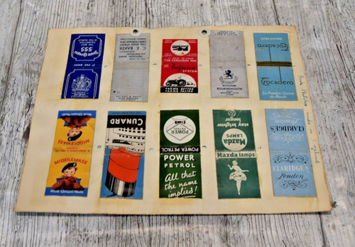 Superb vintage matchbox labels - superb,
