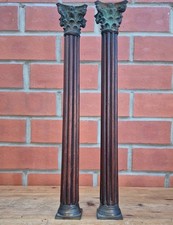 Antique Mahogany & Cast Bronze