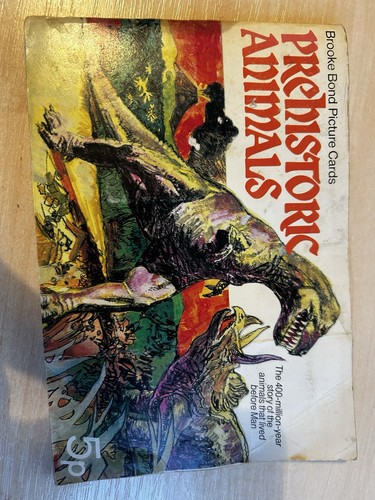 Vintage prehistoric animals - vintage,