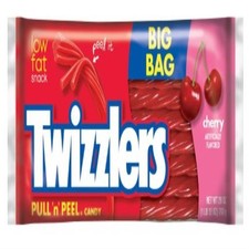 Twizzlers cherry pull - 'n', peel
