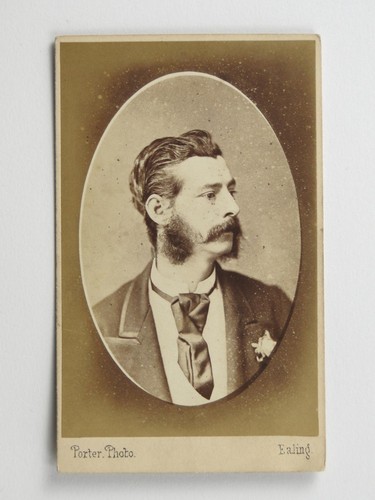 Victorian man portrait mutton - man,