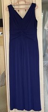 Kaliko Purple Long Maxi Evening Dress Size 16 Party Xmas Cruise Formal 
