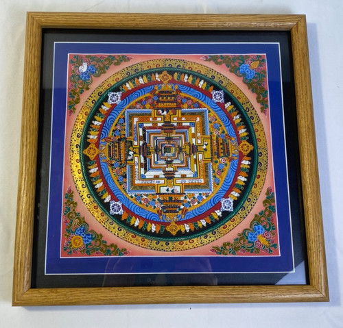 Hand painted tibetan - hand,
