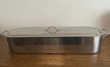 Large stainless steel fish