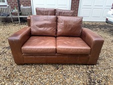 Next brown real leather two - next,
