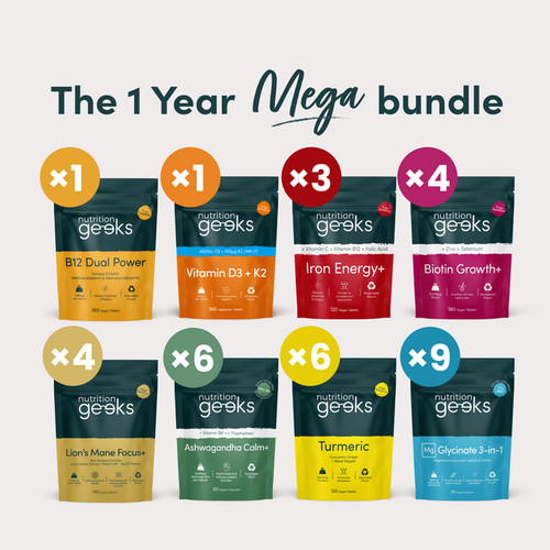 Nutrition geeks year mega - nutrition,