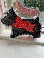 Mini Scottie dog tin