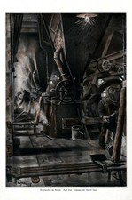 Briquette Press XL Art Print