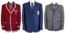 School Uniform / Boating Blazers - Wool Flannel & Wool Worsted - Larger Sizes