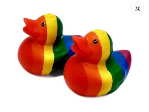 30pcs rainbow rubber - rainbow,
